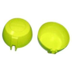 Pratt Dust Cover Caps For Single Eye Wash Nozzle Assembly Pk Of 2