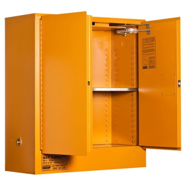 Pratt Oxidizing Agent Storage Cabinet 160L 2 Door, 2 Shelf  - Image 2
