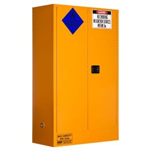 Pratt Class 4 Dangerous Goods Storage Cabinet 250L 2 Door,3 Shelf