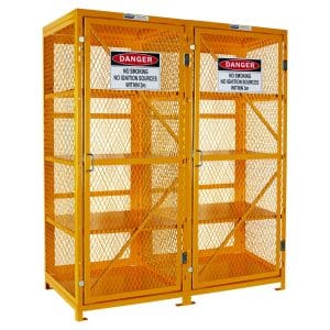 Pratt Aerosol Storage Cage. 4 Storage Levels Up To 800 Cans. (Comes Flat Packed – Assembly Required)