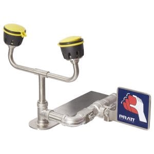 WALL MOUNTED EYE WASH – NO BOWL OR FOOT TREADLE