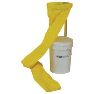 Shower Test Sock & Receptacle