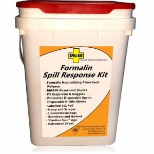 FORMALIN SPILL RESPONSE KIT 15L PAIL [CAP 10 L]
