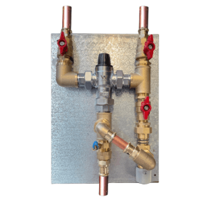 Emergency Shower Mixing