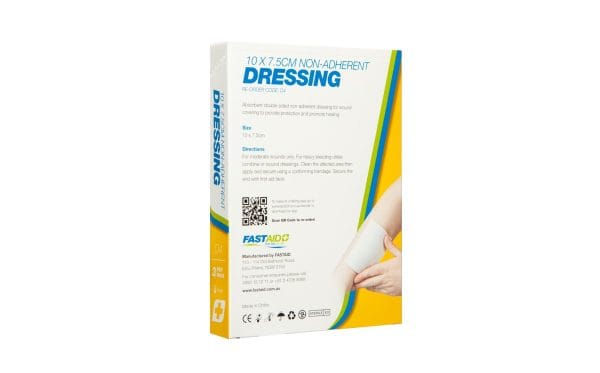 D4, Non-Adherent Dressing, 10 x 7.5cm, 3pk - Image 2