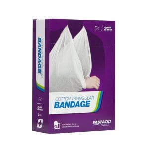 B4, Triangular Bandage, Cotton, 2pk