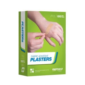 P13, Adhesive Plasters, Fabric, 72 x 19mm, 100pk