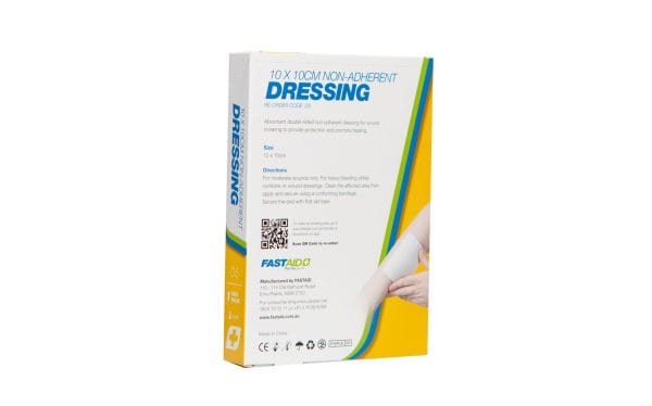 D5, Non-Adherent Dressing, 10 x 10cm, 1pk