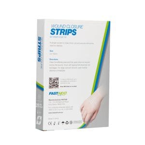 E8, Wound Closure Strips, 3 x 75mm, 5’s, 5pk