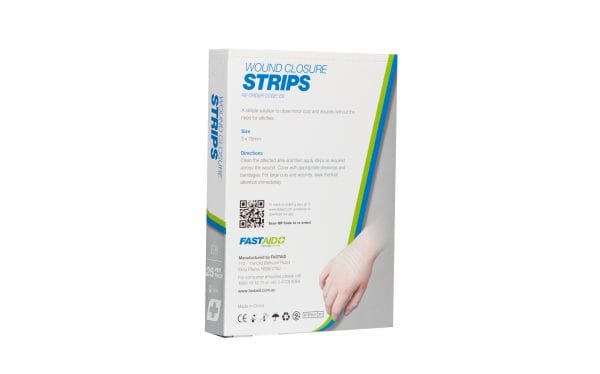 E8, Wound Closure Strips, 3 x 75mm, 5’s, 5pk