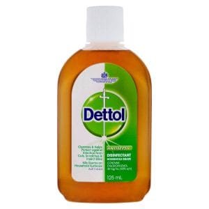 Dettol Antiseptic Liquid, 125ml Bottle, 6pk