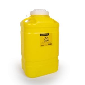 Plastic Sharps Container, 19L