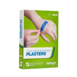P3, Food Grade Plasters, Metal and Visual Detectable, 50pk