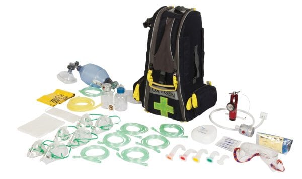 Trek Oxygen Kit, Oxy-Rescue Viva, Back Pack