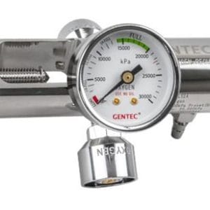 Oxygen Regulator 1-25LPM, Double Outlet