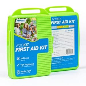 PocKit First Aid Kit, Plastic Case