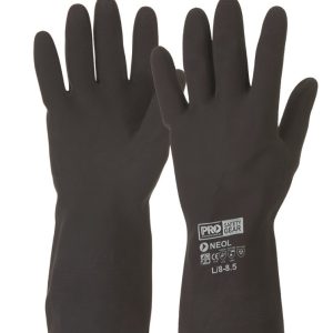 Prochem Black 30cm Neoprene Gloves