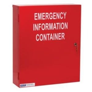 Emergency Information Cabinet