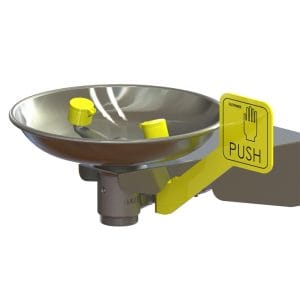 Emergency Eyewash Wall Mounted Hand Operated