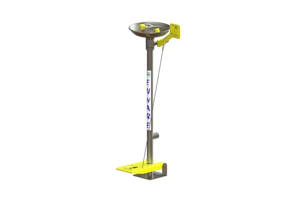 Emergency Eye Wash Pedestal Mounted Hand/Foot Operated
