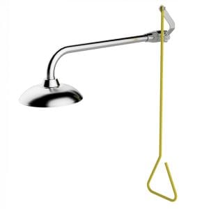 Emergency Wall Mounted Hand Operated Deluge Shower