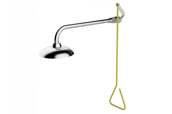 Emergency Wall Mounted Hand Operated Deluge Shower